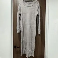 ワンピース 長袖 ピンク