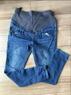 タイムセール！赤ちゃん本舗　マタニティ ストレッチデニムパンツ
