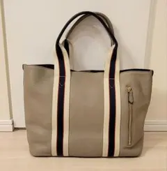 【たじ様専用 】TOPKAPI ストライプハンドル レザー A4 トートバッグ