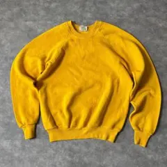 源*郎様 90s USA製 Lee STURDY SWEATS スウェット 黄