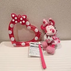 ミニー ぬいぐるみ ハートフルリング パルパルーザ　ディズニー　チャーム