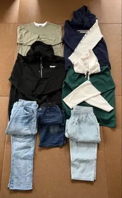 まとめ売り パーカー　ズボンなど　男性　170cmくらい　7点セット