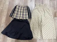 140サイズ　キュロット・パンツまとめ売り