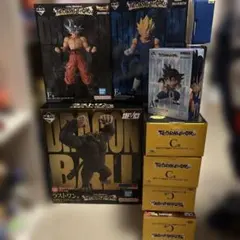 一番くじ　ドラゴンボール　A賞+ラストワン賞＋E賞＋F賞　セット　（おまけ付き）