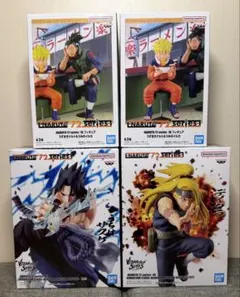【新品未開封】NARUTO ナルト うみのイルカ デイダラ サスケ フィギュア