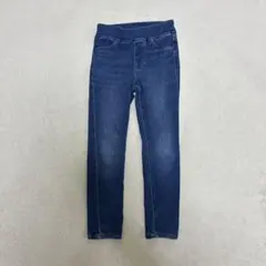 美品　110cm ユニクロ　ストレッチパンツ　デニム　スキニー　男の子