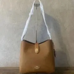 COACH ショルダーバッグ ブラウン レザー CW004 新品