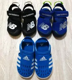 １足1900円　サンダル　ニューバランス　adidas　まとめ売り