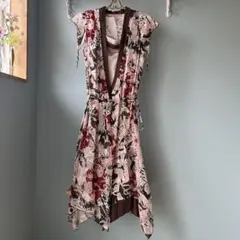 Hoochie Coochie ノースリーブ カシュクールワンピース　Mのサムネイル