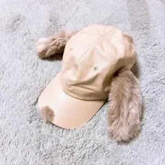 ユニバーサルスタジオジャパン　スヌーピー　ベージュキャップ