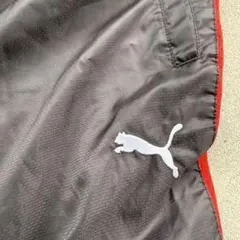 PUMA ピステパンツ ブラック/レッド
