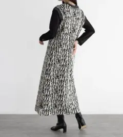 ヤマダヤ 福袋 RADIATE ニュアンスジャガードニットワンピース