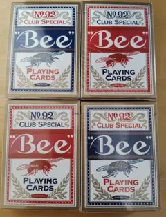 Bee wynn コーナーカット 2個セット カジノ使用済み レアデック 赤