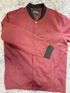 GUESS ナイロンジャケット バーガンディのサムネイル