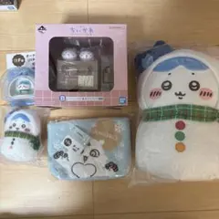 一番くじ　ちいかわ　雪だるま ハチワレ　セット