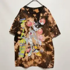 古着　スペースジャム　ルーニーテューンズ　タイダイTシャツ　Lのサムネイル