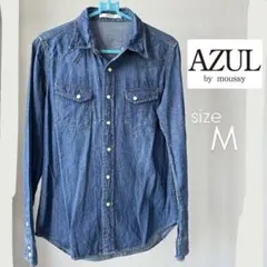 AZUL by moussy デニムシャツ Mサイズ