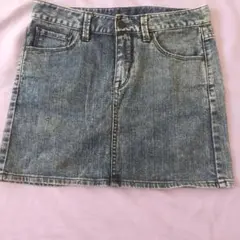 UNIQLO UJ デニムミニスカート 58cm　デニム　ジーパンのサムネイル