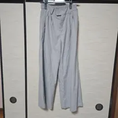 ルクールブラン グレー ワイドパンツ サイズ38