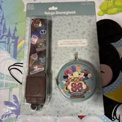 新品　ディズニー　36周年　カメラストラップ　ポーチ　ミッキー ミニー　リゾート