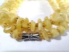 琥珀ネックレス　１３ｇ　５８ｃｍ　琥珀　アンバー　ネックレス　5ミリ玉　天然石
