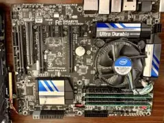マザーボード セット GA-Z87X-UD3H i7 4790 16GB動作品