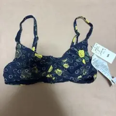 RVCA フラワープリント セパレート水着ブラ S