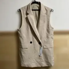 GU テーラードダブルブレスト ベスト