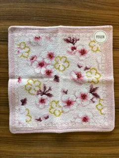 【新品未使用】フィラー　FEILER 花柄 タオルハンカチ