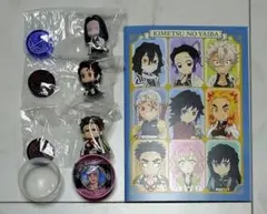 くら寿司×鬼滅の刃✨ノート✨ミニキャラ缶バッジ✨おすわり隊×3‼️ set