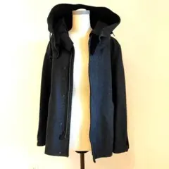 グリーンレーベルリラクシング　コート　Lサイズ　ダークグレー