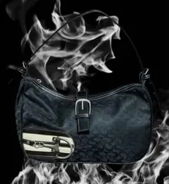 00s archive y2k ショルダーバッグ　黒　グランジ　平成　お兄系