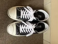 コンバース レザー ジャックパーセル ブラック 1B985