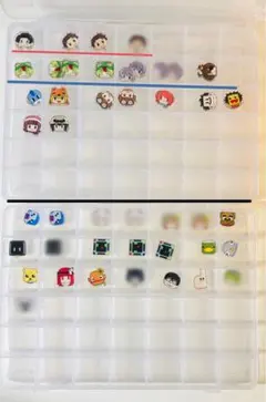 ぬい〉50人クラフト参加勢ミニミニアクリルシャカシャカパック バラ
