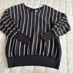 シップス【美品】ウールシルクVネックニット ドロップショルダー