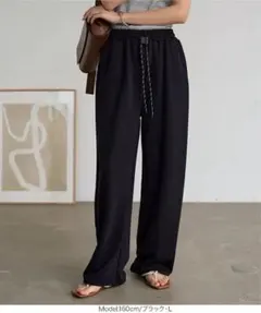 【ほぼ新品】[ 接触冷感 ]　M L ひんやりスウェットパンツ [M4384]