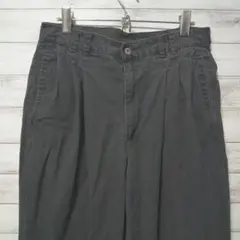 USA製 DOCKERS チノパン フェードブラック USA古着