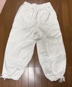 edakka ホワイト カーゴパンツ Mサイズ