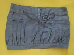 ROXY ブラックミニスカート, black mini skirt