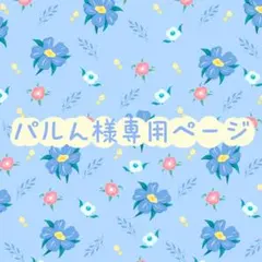 パルん様専用ページ