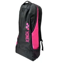 【美品】YONEX ヨネックス　ラケットバッグ リュック型　ブラック×ピンク