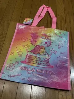 匿名配送　ハワイ限定ABCストア　日焼けキティちゃん 50周年記念エコバッグ