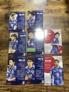 日本代表 サッカートレーディングカードセット