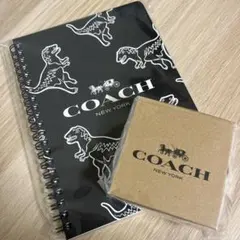 COACH ノベルティ A5ノート 付箋