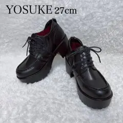 ✨未使用級✨ YOSUKE 厚底 レースアップシューズ メンズ レザー