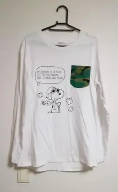 【PEANUTS】 長袖カットソー (春物断捨離中)