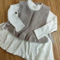 ベスト付きチュニック 100サイズ