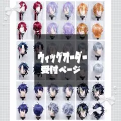 【 ウィッグ オーダー】 受付ページ コスプレ ウィッグ