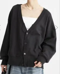 【81BRANCA】スウェットカーディガン バビロンのサムネイル