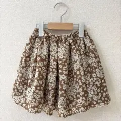 【美品】 june little closet 花柄ギャザースカート110cmのサムネイル